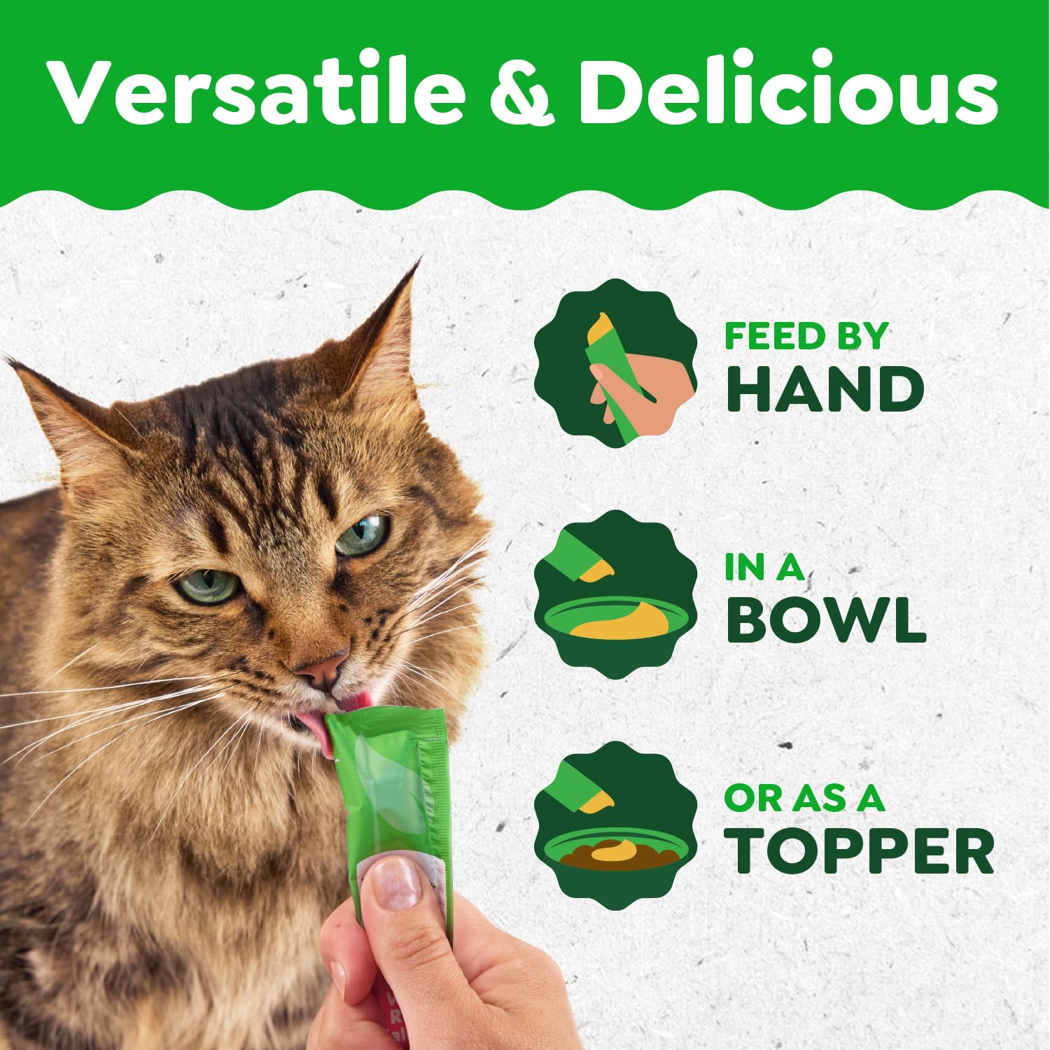 Greenies Feline Smart Purees Healthy Indoor Lickable Cat Treats with Real Chicken, 0.49 oz. Tubes, 20 Count - Image 4