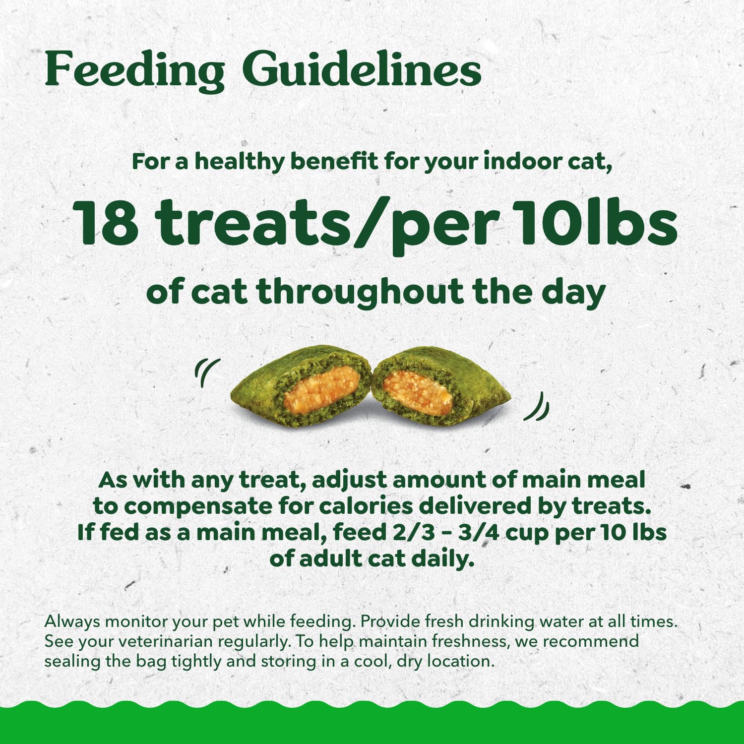 Greenies Feline Smartbites, Cat Treats Healthy Recipe, Indoor Cat Treats, Chicken Flavor, 2.1 oz. Pack - Image 4