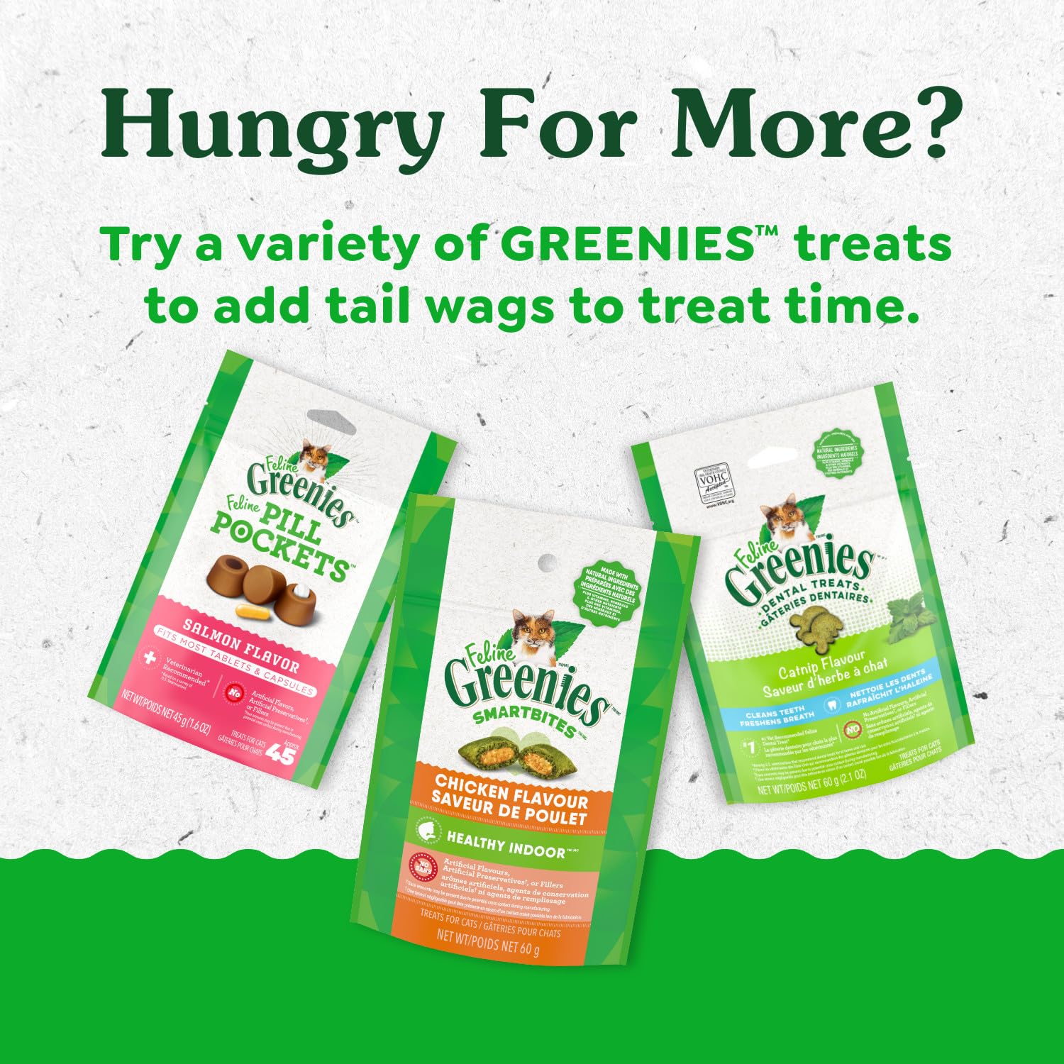 Greenies Feline Smartbites, Cat Treats Healthy Recipe, Indoor Cat Treats, Chicken Flavor, 2.1 oz. Pack - Image 7
