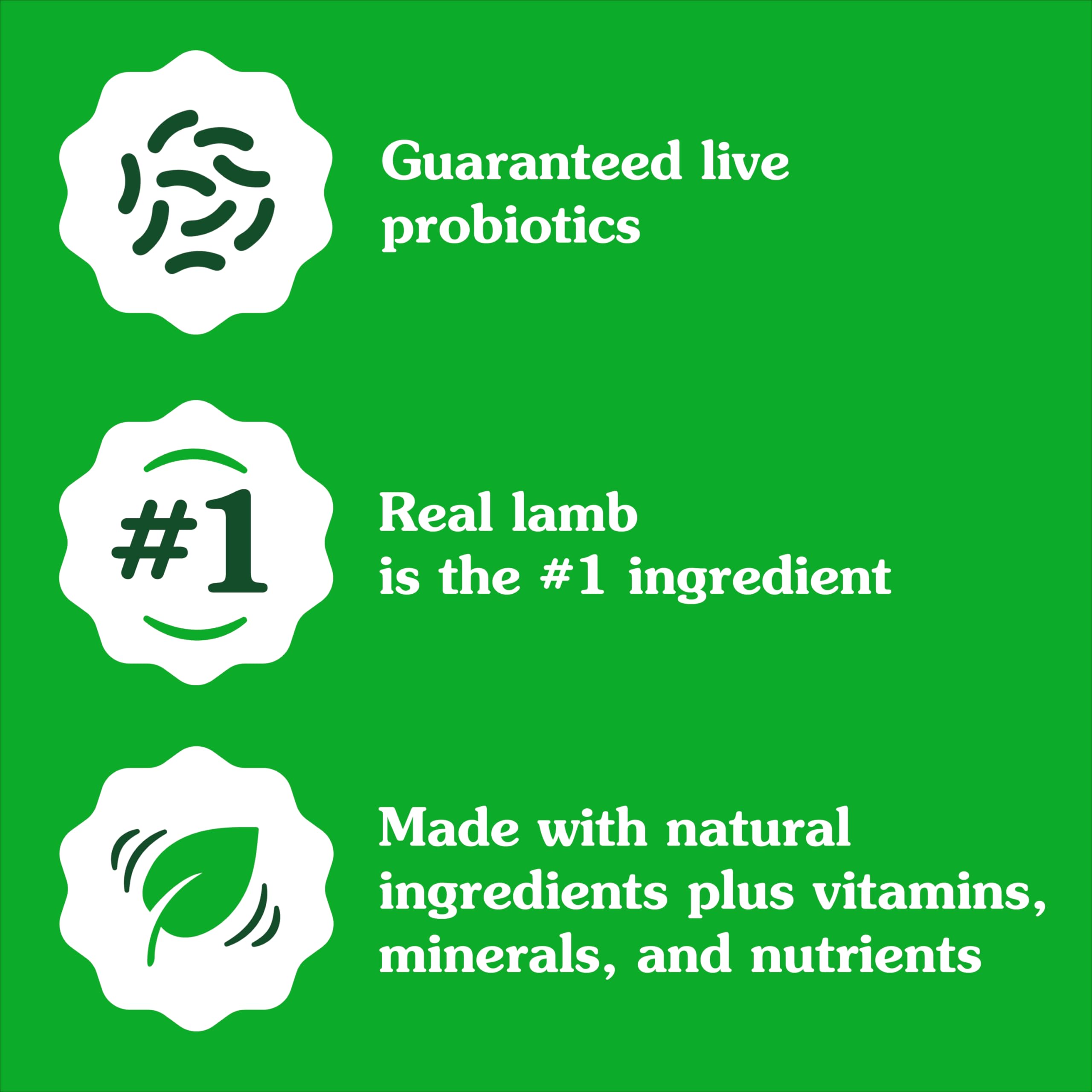 Greenies Smart Essentials Sensitive Digestion & Skin Adult Dry Dog Food Real Lamb & Brown Rice Recipe, 15 lb. Bag - Image 5