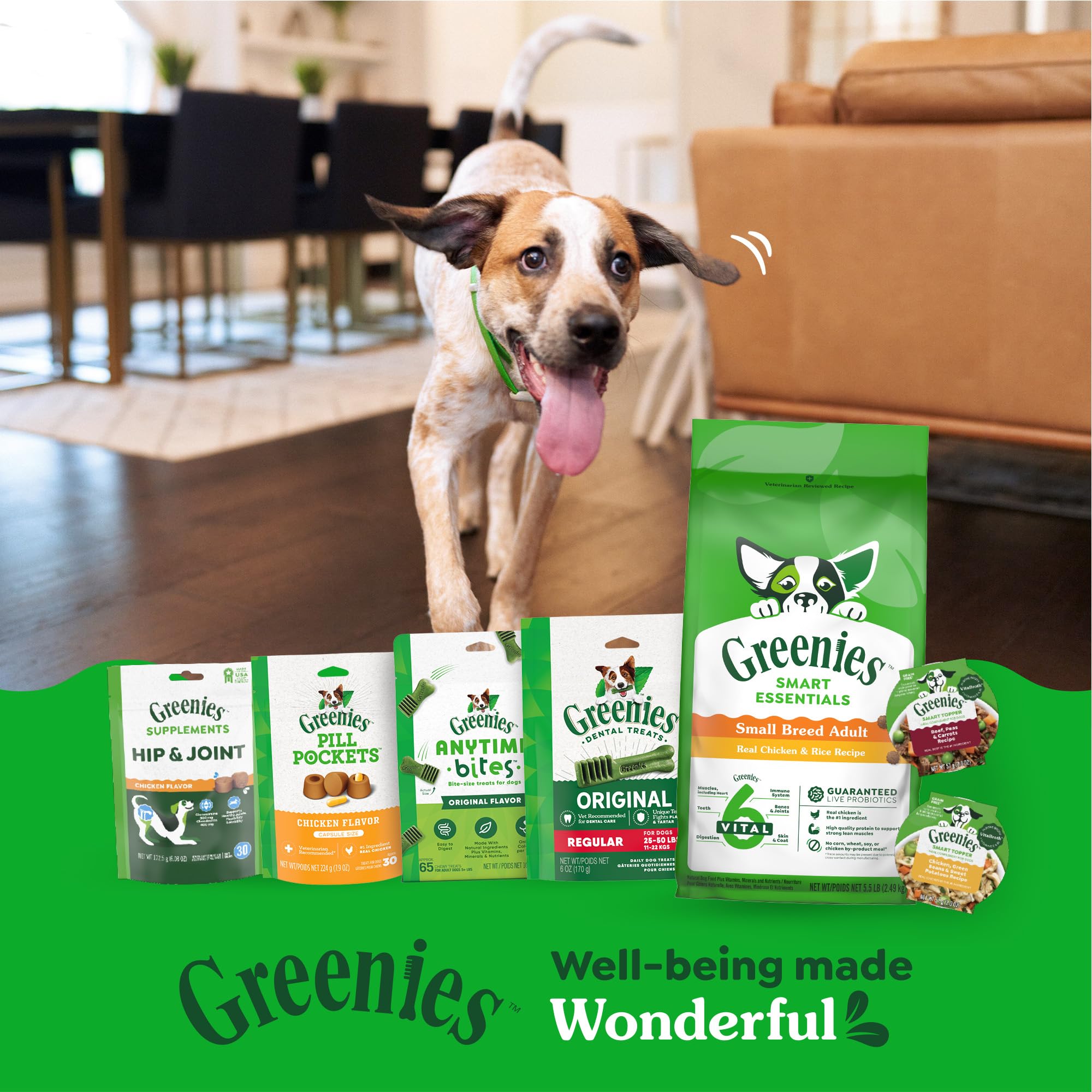 Greenies Smart Essentials Small Breed Adult High Protein Dry Dog Food Real Chicken & Rice Recipe, 5.5 lb. Bag - Image 12