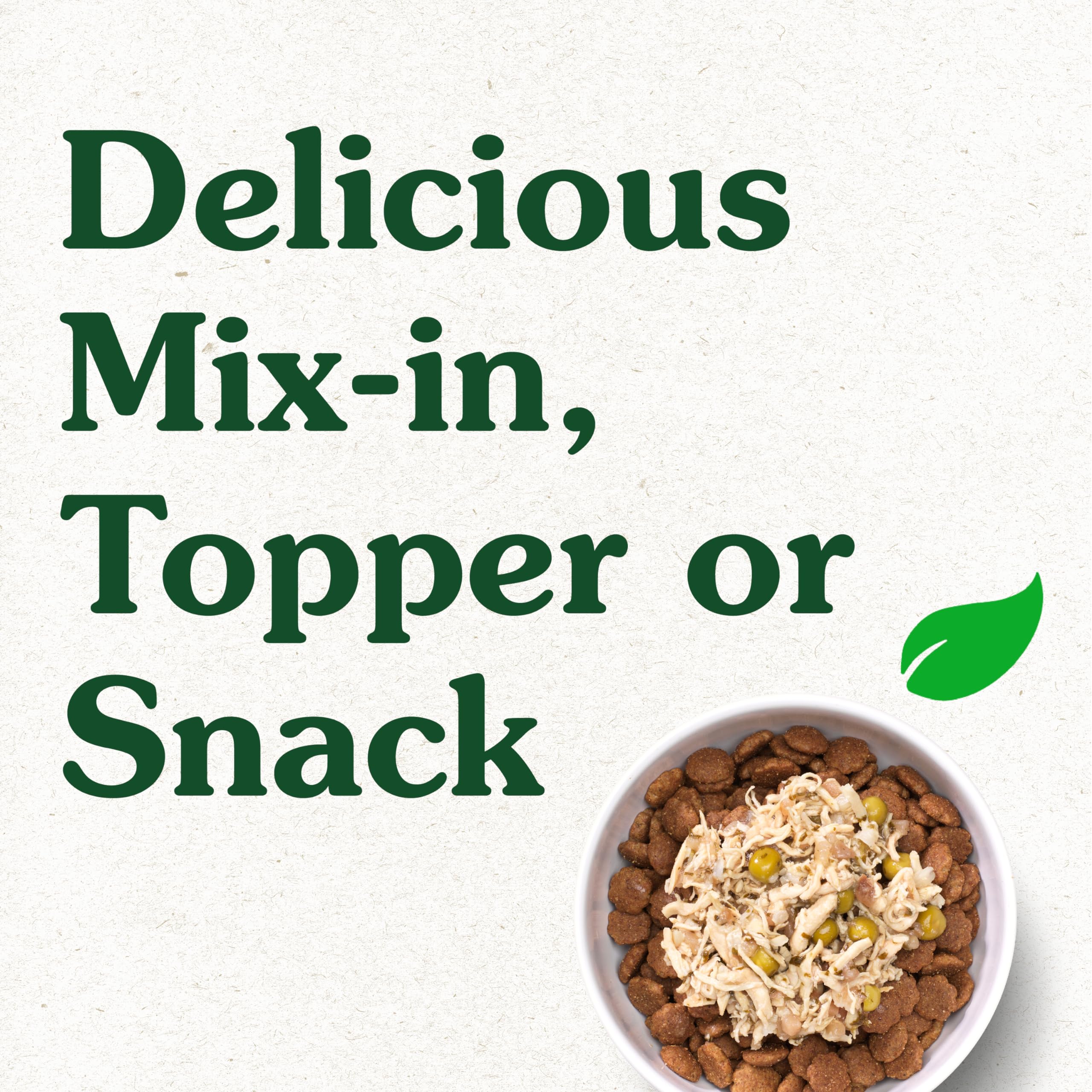 Greenies Smart Topper High Protein Wet Mix-in for Dogs, Chicken, Peas, Apples & Brown Rice Recipe in Vitabroth Broth - Bone Broth + Vitamins E & B1, 10 Count - Image 7